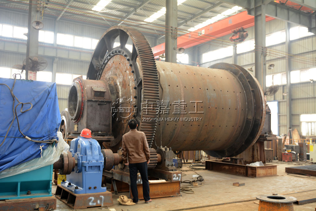 中嘉重工Φ2.7×4.5米棒磨機出口聯合鋼鐵(大馬)集團公司
