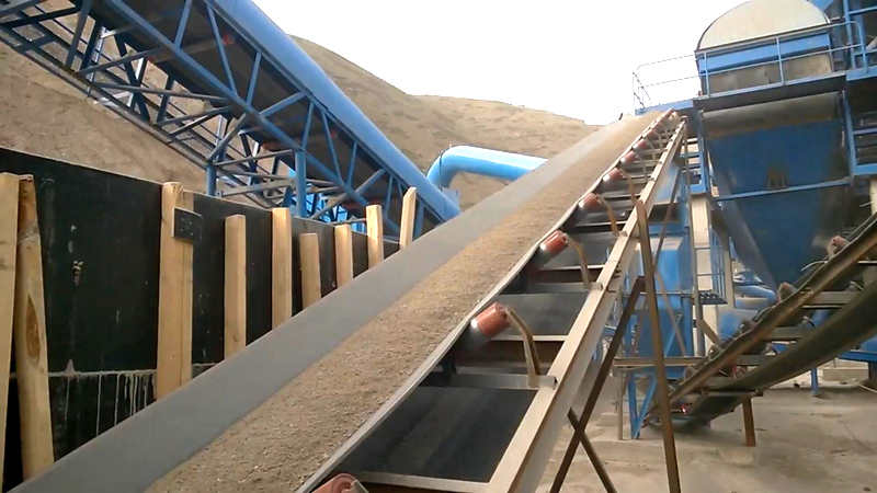 山西環保型時產100噸石灰石機制砂生產線現場視頻/